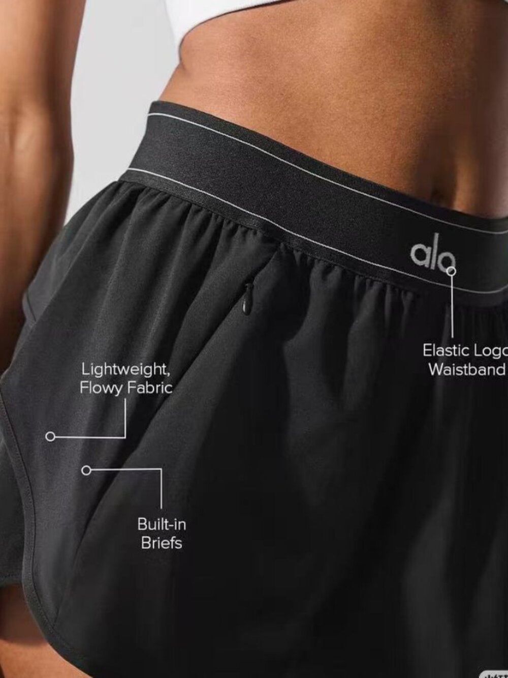 🖤Alo Yoga🍁 Match Point Short Black(XXS XS S M ) - Picture 8 of 8